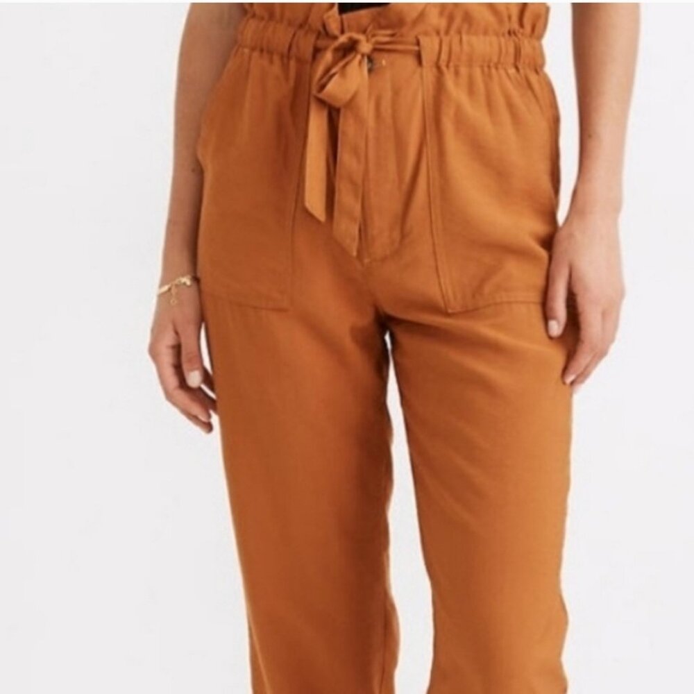 Size L Madewell Paperbag Lightweight Pants